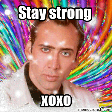 stay strong GIF