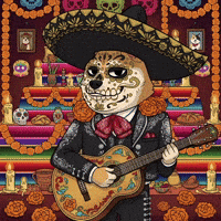 Day Of The Dead Nft GIF by Doge Pound
