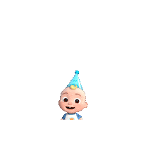 Birthday Jj Sticker by Moonbug
