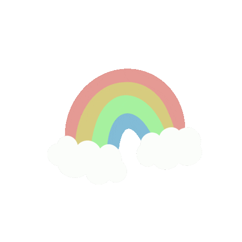 Rainbow Cloud Sticker