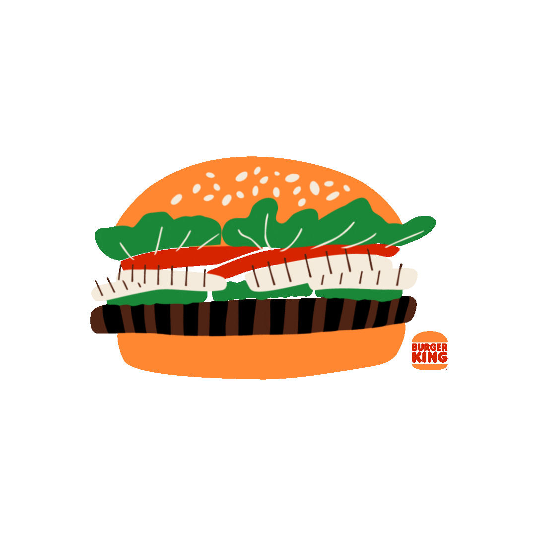 Bk Whopper Sticker by Burger King