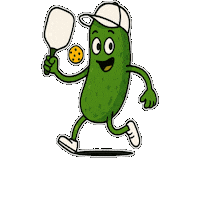 Pickleball Pickle Sticker