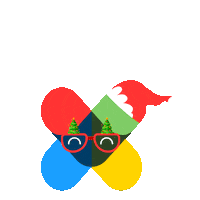 Happy Christmas Sticker by BlueStacks
