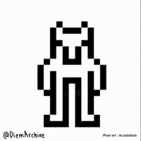 Pixel Hello GIF