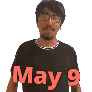 May 9 Sticker