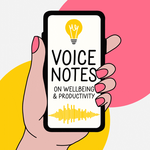 martineellis giphyupload podcast wellbeing productivity GIF