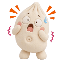 Scared Sticker Sticker by Masko