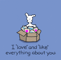 I Love Everything About You GIF by Chippy the Dog