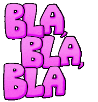 Bored Bla Sticker by Russell Taysom