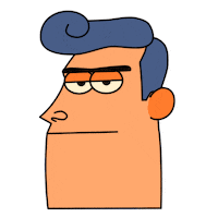 Frat Boy Blinking Sticker by Demic