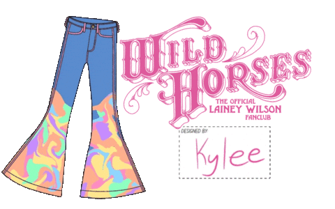 Wild Horses Sticker by Lainey Wilson