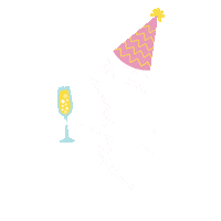 Happy New Year Sticker by Ezītis miglā
