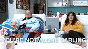 Friends Ana GIF by Gogglebox Australia