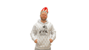Dr-Sindsen fashion hello king waving Sticker
