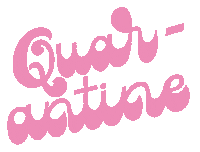 Quarantine Sticker by glitterandbold