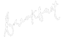 Lettering Breakfast Sticker
