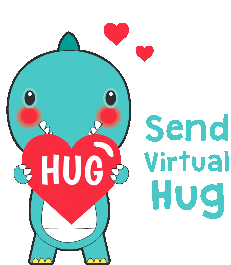 Sleepzilla giphyupload hug tired sleep Sticker