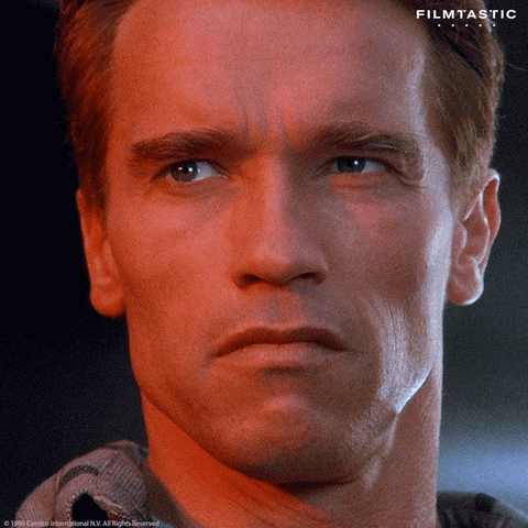 Angry Arnold Schwarzenegger GIF by FILMTASTIC