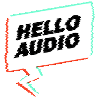 HelloAudioFM podcast audio podcasting podcasters Sticker