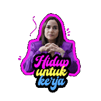 Happy Girl Sticker by Vidio