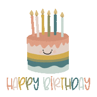 Happy Birthday To You Party Sticker