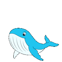 wundersocial wunder wunder social social media 20 whale alert Sticker