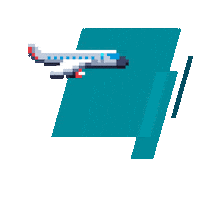 INFORM_GmbH airplane airport aviation inform Sticker