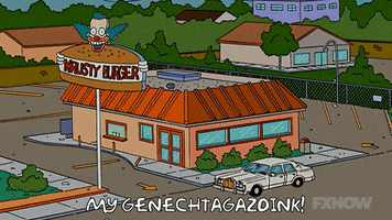 Episode 1 Krusty Burger GIF by The Simpsons