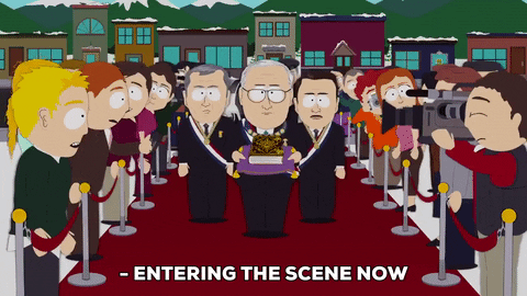 red carpet fans GIF by South Park 