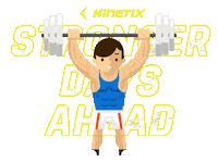 kinetixlabph strength squat stronger kinetix Sticker