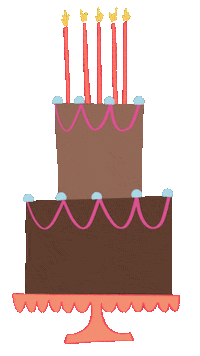 Happy Birthday Party Sticker by Alexandra Five