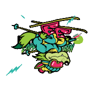 Mountain Dew Wolf Sticker by Dew Tour