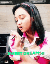 AshiSinghofficial bye good night sweet dreams ashi singh GIF
