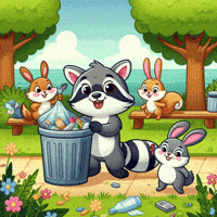 Natur-Clean-up stop littering GIF