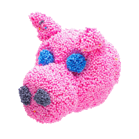 Pig Crafts Sticker