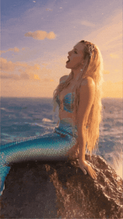 Mermaid What GIF
