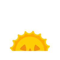 Summer Halloween Sticker