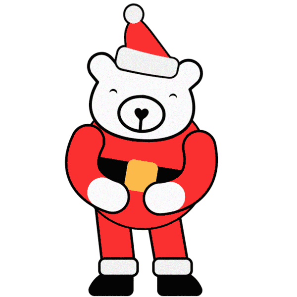baluorganics love dancing christmas excited Sticker