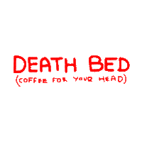 Death Bed Sticker by Columbia Records