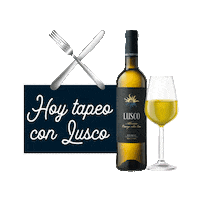 PazosdeLusco wine vino galicia white wine Sticker