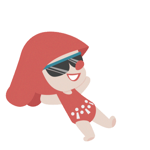Summer Swimming Sticker by Play BIG Music 小啼大作兒童音樂社