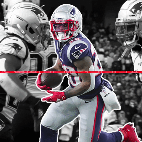 James White Running GIF by New England Patriots