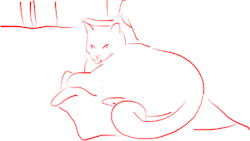 Art Cat GIF by kim noce
