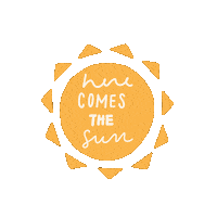 Himanndy summer sun yellow sunshine Sticker