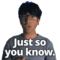You Know Sticker