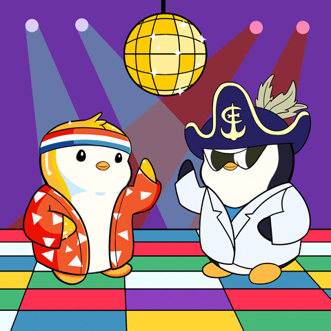 Happy Dance GIF by Pudgy Penguins - Find & Share on GIPHY