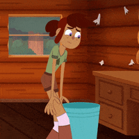 Camp Camp Garbage GIF by Rooster Teeth