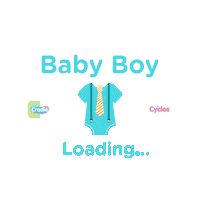 baby boy family Sticker by Cycles Baby