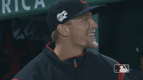 regular season smile GIF by MLB