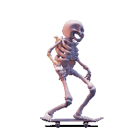 3D Skating Sticker by Ron The Killer